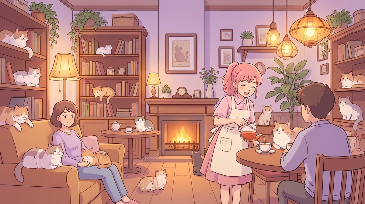 呦呦视频猫咖日常治愈动漫